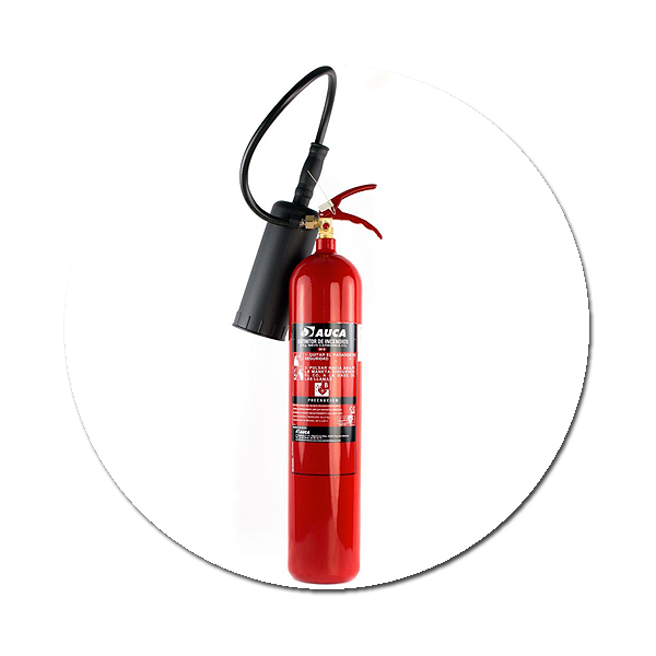 Extintor de incendio 5kg CO2, Eficacia 89B (Fuego eléctrico) (SOLO SUMINISTRO)